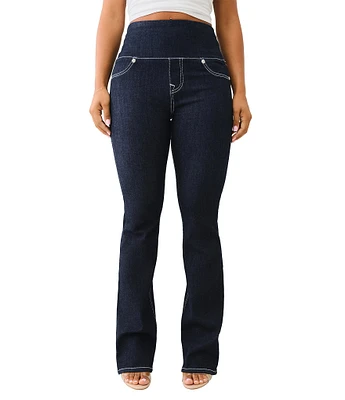 True Religion Becca Bootcut Pull-On Jeans