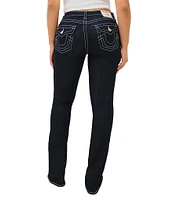 True Religion Becca Denim Mid Rise Bootcut Flap Pocket Jeans