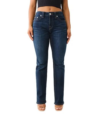 True Religion Becca Dark Denim Mid Rise Bootcut Jeans