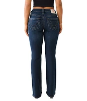 True Religion Becca Dark Denim Mid Rise Bootcut Jeans