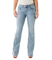 True Religion Becca Light Denim Mid Rise Bootcut Jeans