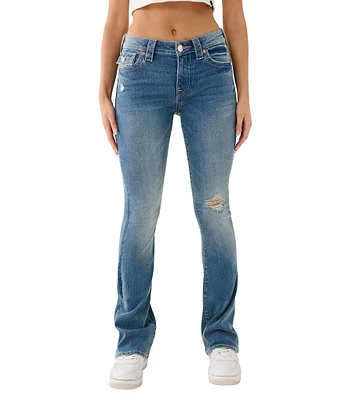 True Religion Becca Mid Rise Denim Bootcut Jeans