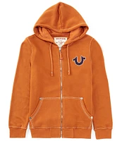 True Religion Big T Cross-Stitch Hoodie