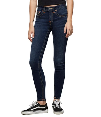 True Religion Jennie Curvy Mid Rise Skinny Jeans