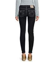 True Religion Jennie Mid Rise Curvy Skinny Flap Pocket Jeans