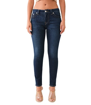 True Religion Jennie Mid Rise Curvy Skinny Jeans