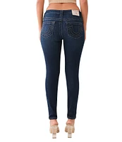 True Religion Jennie Mid Rise Curvy Skinny Jeans