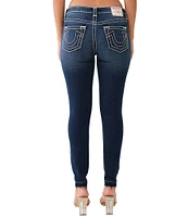 True Religion Jennie Mid Rise Denim Skinny Super T Jeans