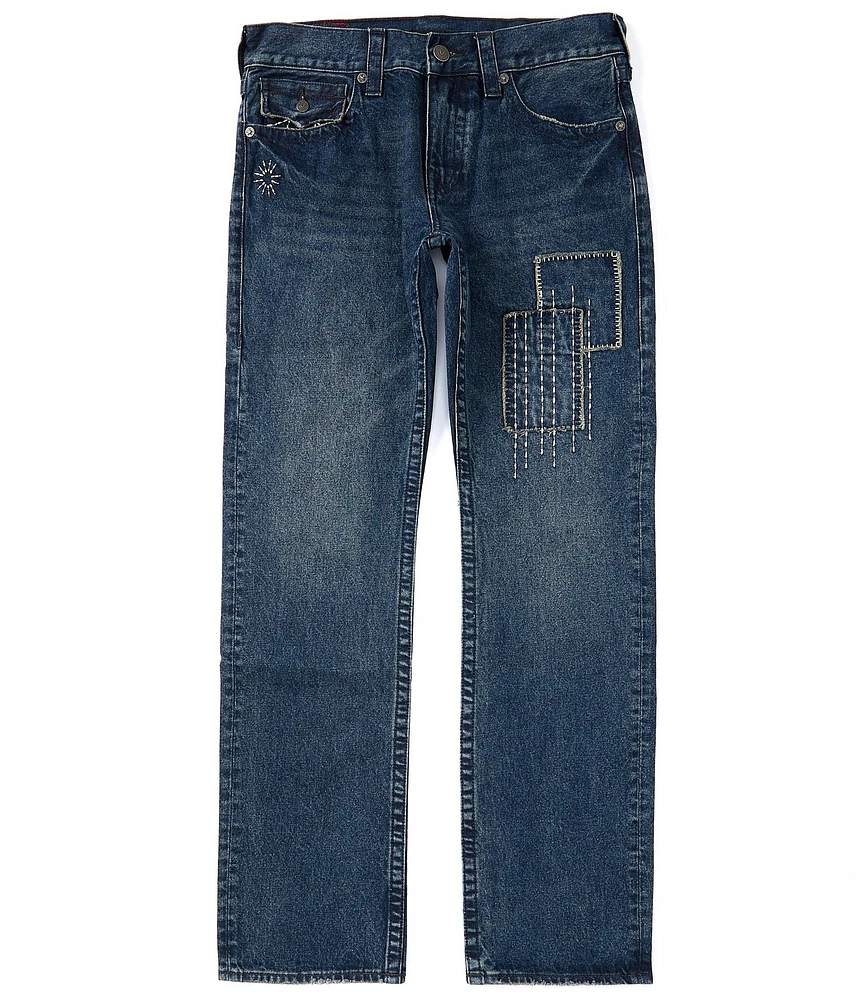 True Religion Ricky Classic 5-Pocket Embroidered Jeans