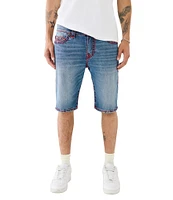 True Religion Rocco Super T 12#double; Inseam Shorts