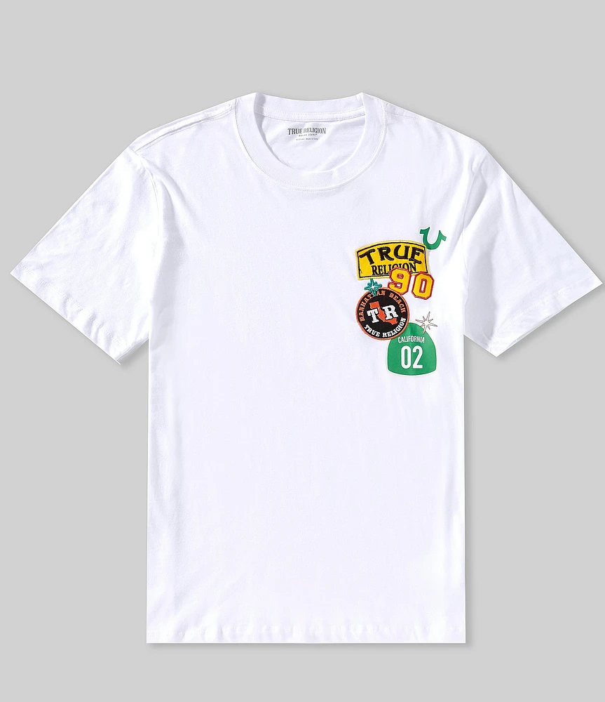 True Religion Short Sleeve Freeway Patch T-Shirt