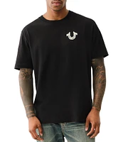 True Religion Short Sleeve Graffiti Puff T-Shirt