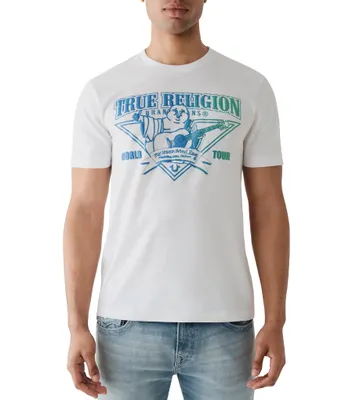 True Religion Short Sleeve Rockin Buddha Graphic T-Shirt