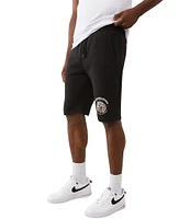 True Religion Tiger Face Fleece 11#double; Shorts