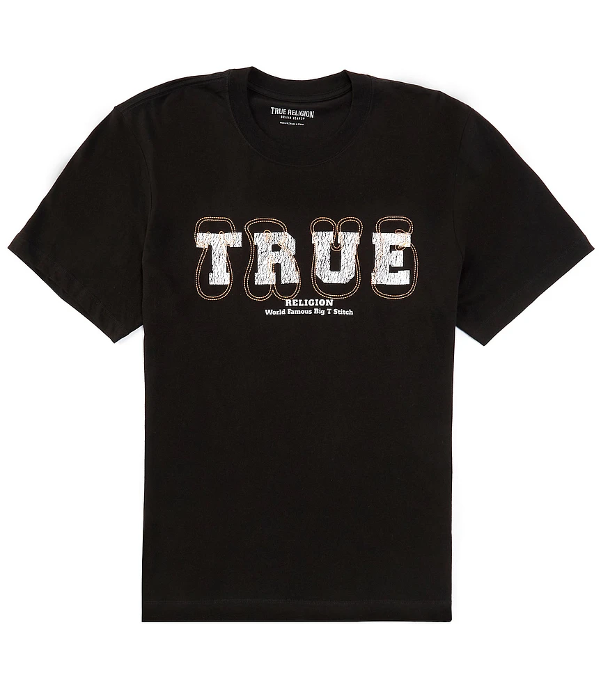 True Religion True Stitch Short Sleeve Graphic T-Shirt