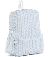 TRVL Design Ribbon Blue Floral Backpack