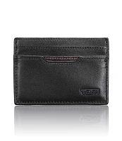 Tumi Contrast Stitch ID Lock Money Clip Card Case