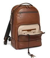 Tumi Warren Leather Laptop Backpack