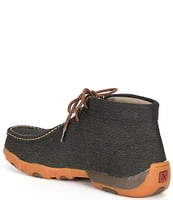 Twisted X Men's Leather Lace-Up Chukka Driving Moccasins