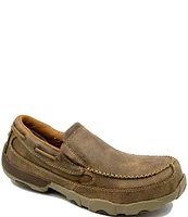 Twisted X Men's Work Steel Toe Chukka Driving Moccasins