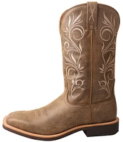 Twisted X Women's 11#double; WS Toe Top Hand Leather Western Boots