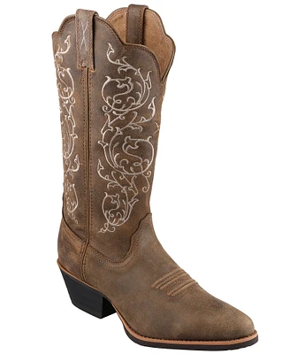 Twisted X Women's 12#double; Western R Toe Leather Boots