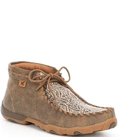 Twisted X Women's Tooled Chukka Driving Mocs