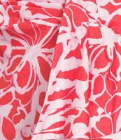 tyler boe Josephine Floral Wrap Coordinating Midi Skirt