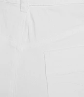 tyler boe Woven High Rise Flare Leg Jeans