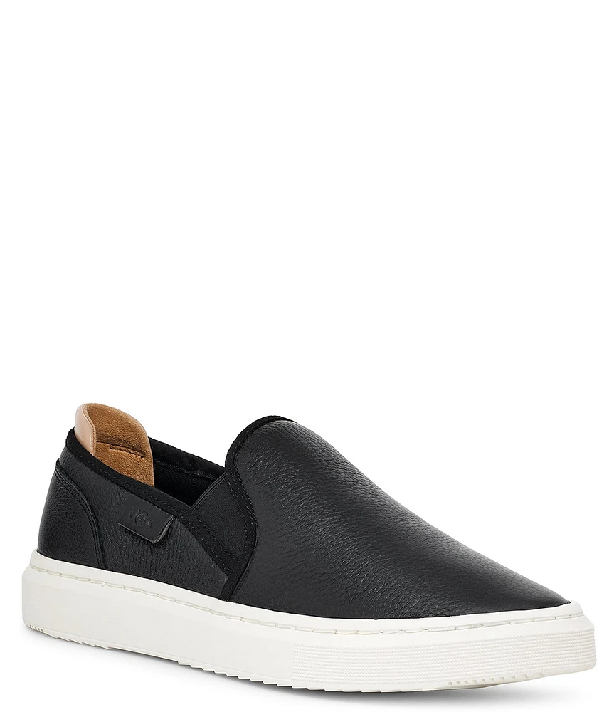 UGG Alameda Leather Slip-On Sneakers