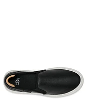 UGG Alameda Leather Slip-On Sneakers