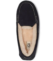 UGG Ansley Water-Resistant Suede Wool Lined Slippers