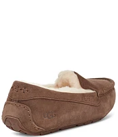 UGG Ansley Water-Resistant Suede Wool Lined Slippers