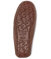 UGG Ansley Water-Resistant Suede Wool Lined Slippers