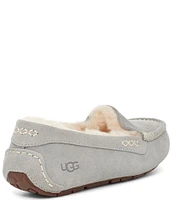 UGG Ansley Water-Resistant Suede Wool Lined Slippers