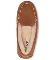 UGG Ansley Water-Resistant Suede Wool Lined Slippers