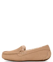 UGG Ansley Water-Resistant Suede Wool Lined Slippers