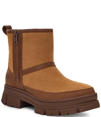 UGG Ashton Zip Waterproof Suede Booties