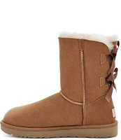 UGG Bailey Suede Bow II Water-Repellent Boots