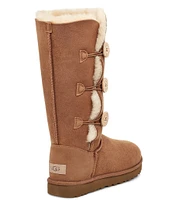 UGG Bailey Suede Button Triplet II Water-Repellent Tall Boots