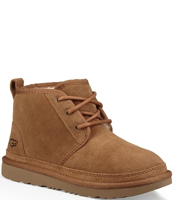 UGG Kids' Neumel II Suede Water-Resistant Booties (Infant)