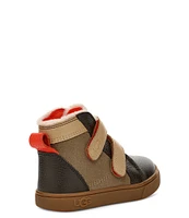 UGG Kids' Rennon II Suede and Leather Cold Weather Booties (Infant)