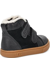 UGG Kids' Rennon II Suede and Leather Cold Weather Booties (Infant)