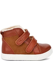 UGG Kids' Rennon II Suede and Leather Cold Weather Booties (Infant)