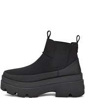 UGG Brisbane Chelsea Nubuck Platform Booties