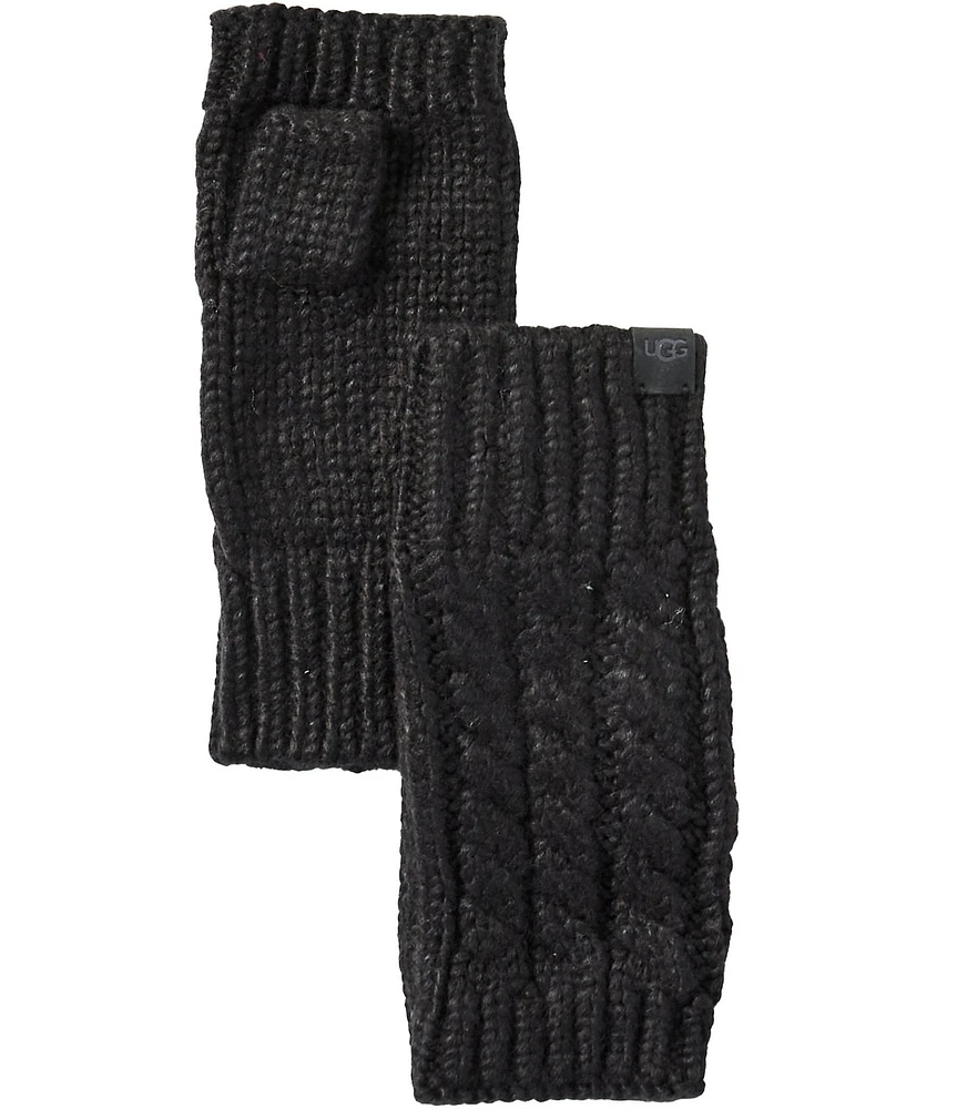 UGG Cable Knit Fingerless Gloves