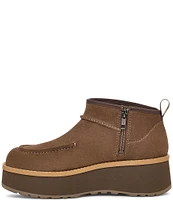 UGG Cityfunc Ultra Mini Suede Platform Wedge Booties