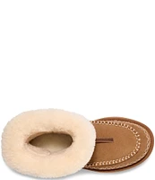 UGG Classic Mini Alpine Suede Fur Collar Booties