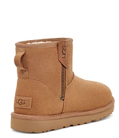 UGG Classic Mini Bailey Zip Suede Booties