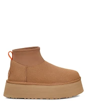 UGG Classic Mini Dipper Suede Platform Booties